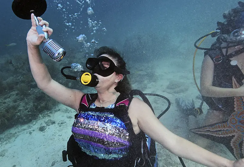 Underwater Music Show In Florida Keys Promotes Coral Reef Protection