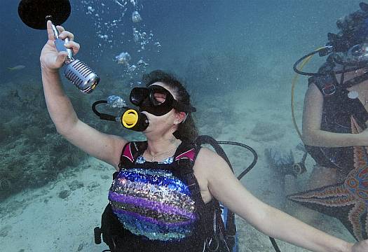 Underwater Music Show In Florida Keys Promotes Coral Reef Protection