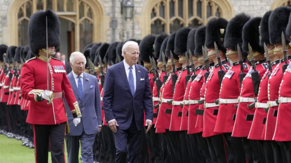 Biden Meets Charles And Sunak Ahead Of Nato Summit