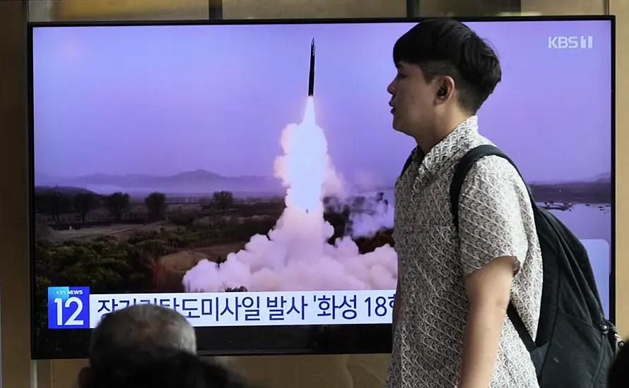 North Korea Fires Ballistic Missile After Making Threat Over Us ‘Spy Flights’