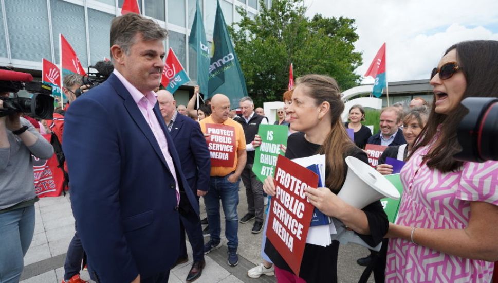 New Rté Director General Speaks To Staff During Rallies In Dublin And Cork