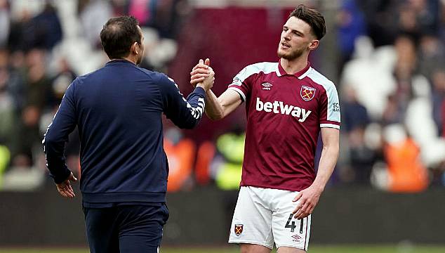 Frank Lampard Reveals He Wanted To Sign Declan Rice When He Was Chelsea Boss