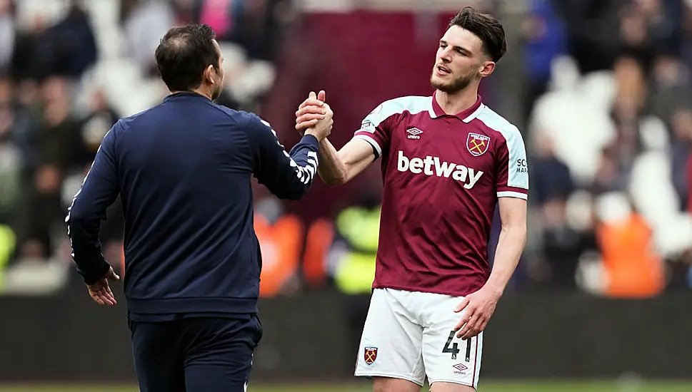 Frank Lampard Reveals He Wanted To Sign Declan Rice When He Was Chelsea Boss