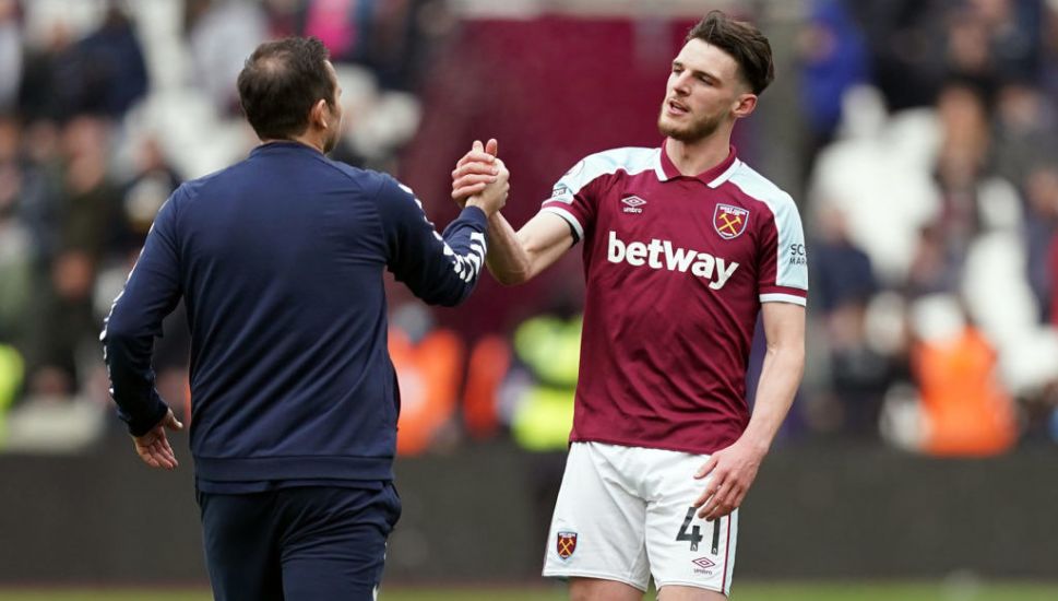Frank Lampard Reveals He Wanted To Sign Declan Rice When He Was Chelsea Boss