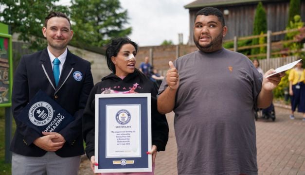 Katie Price's Son Harvey Sets New Guinness World Record