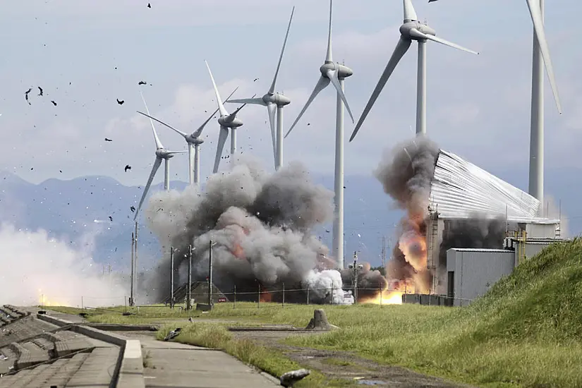 Japanese Space Agency Rocket Explodes During Testing