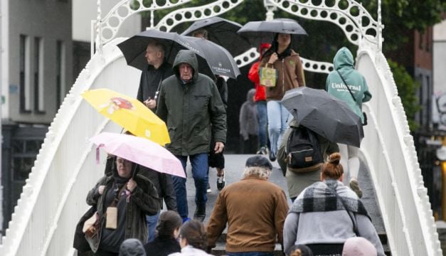 Met Éireann Issues Immediate Rain Warning As Heavy Downpours Move Across Ireland