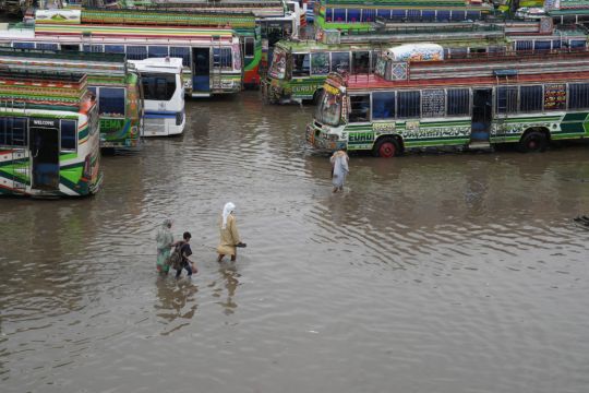 14,000 People Evacuated From Flood-Hit Villages In Eastern Pakistan