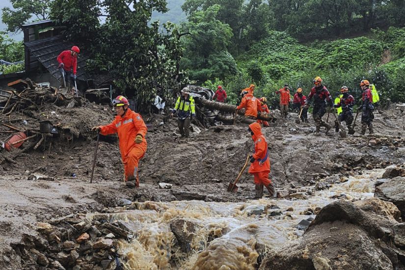 Seven Killed In Landslides And Floods As Torrential Rain Hits South Korea