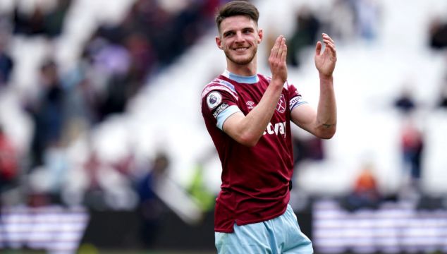 Declan Rice Leaves West Ham For Record Fee With Arsenal Move Imminent