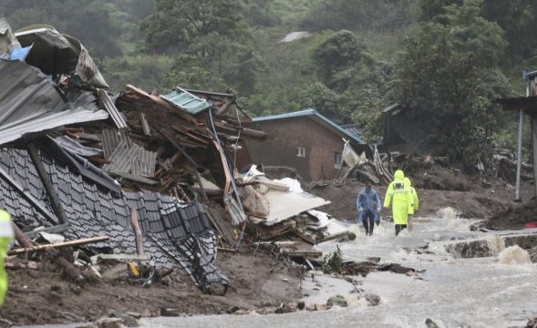 Torrential Rain In South Korea Leaves At Least 22 Dead In Landslides And Floods