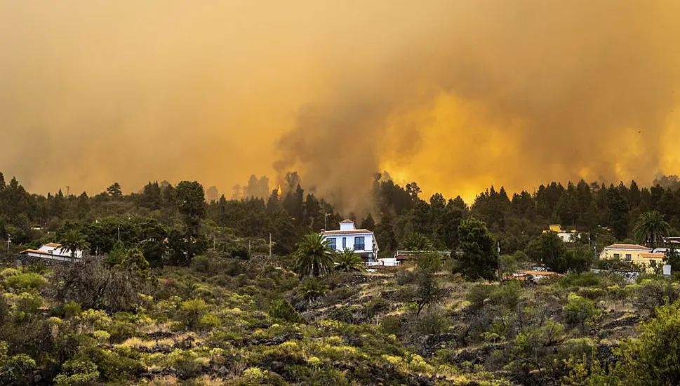 Thousands Evacuated As Wildfire Hits La Palma In Canary Islands