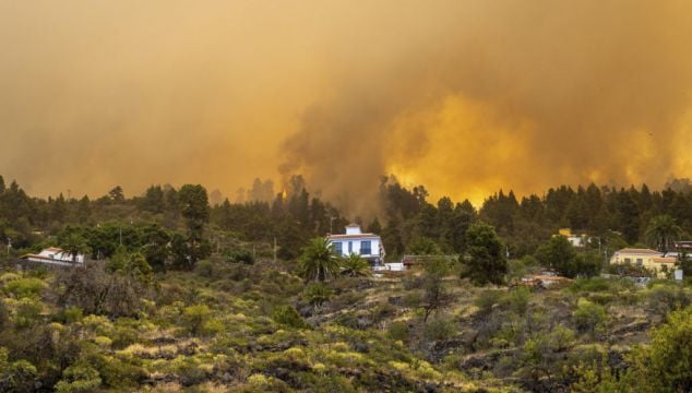 Thousands Evacuated As Wildfire Hits La Palma In Canary Islands