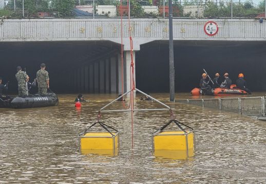 Seven Bodies Pulled From Flooded Tunnel In South Korea