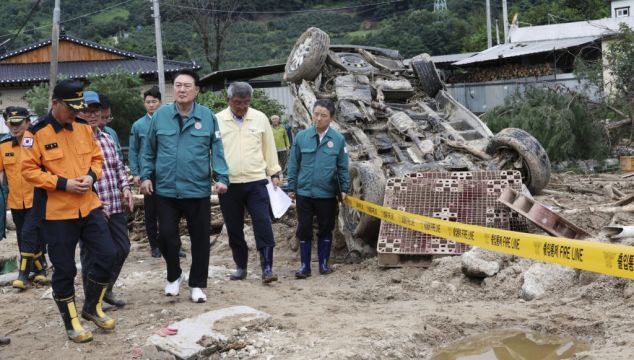 South Korea's Death Toll From Destructive Rainstorm And Floods Grows To 40