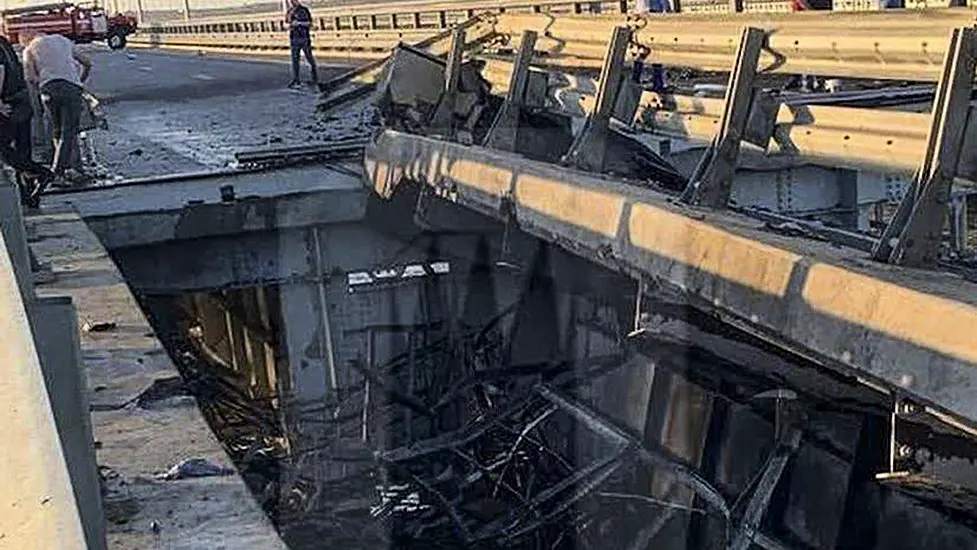 Traffic On Key Bridge From Crimea To Russia Halted After Attack Kills Two