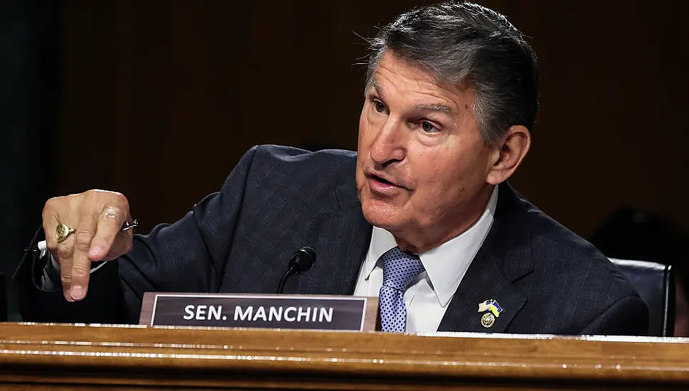 Us Senator Manchin Speech Stokes Speculation Of White House Run