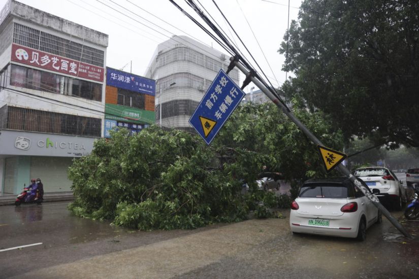 Classes Cancelled And Public Transport Halted As Typhoon Slams Into China