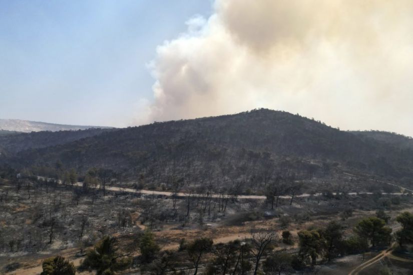 Wildfires Rage Near Athens As Greece Hit By Second Heatwave