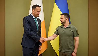 Varadkar Travels To Ukraine To Hold Talks With Zelenskiy