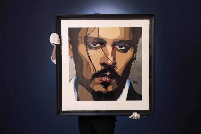 Johnny Depp Unveils Self-Portrait Which Captures His 'Emotional Exhaustion'