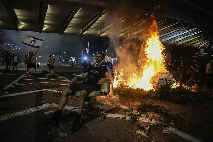 Thousands March From Tel Aviv To Jerusalem To Protest Against Judicial Overhaul