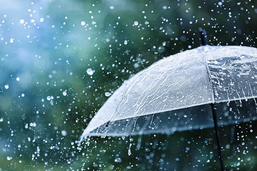 Status Yellow Rain Warning Issued For 13 Counties