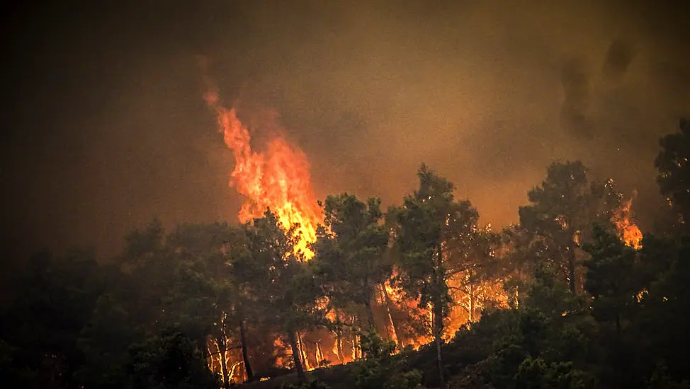 Irish Citizens Impacted By Rhodes Wildfires