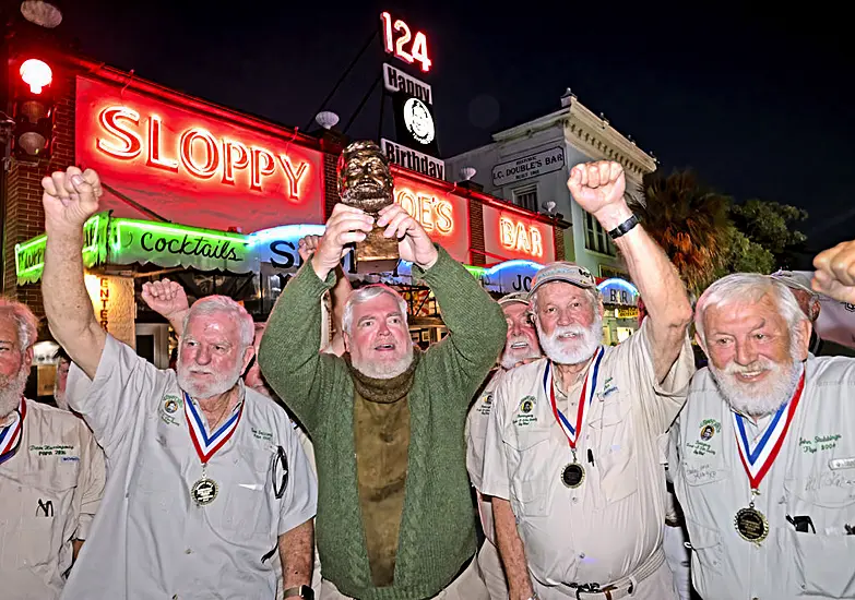 White-Bearded Wisconsin Man Wins Hemingway Look-Alike Contest On Birthday