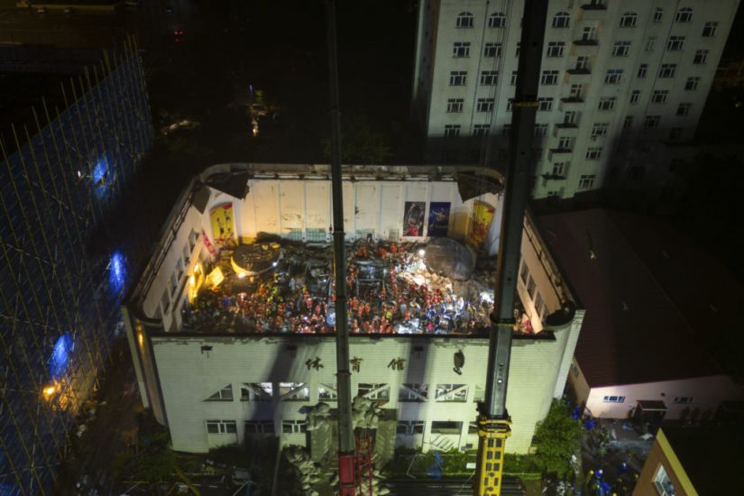 Eleven Dead After School Gym Roof Collapses In China