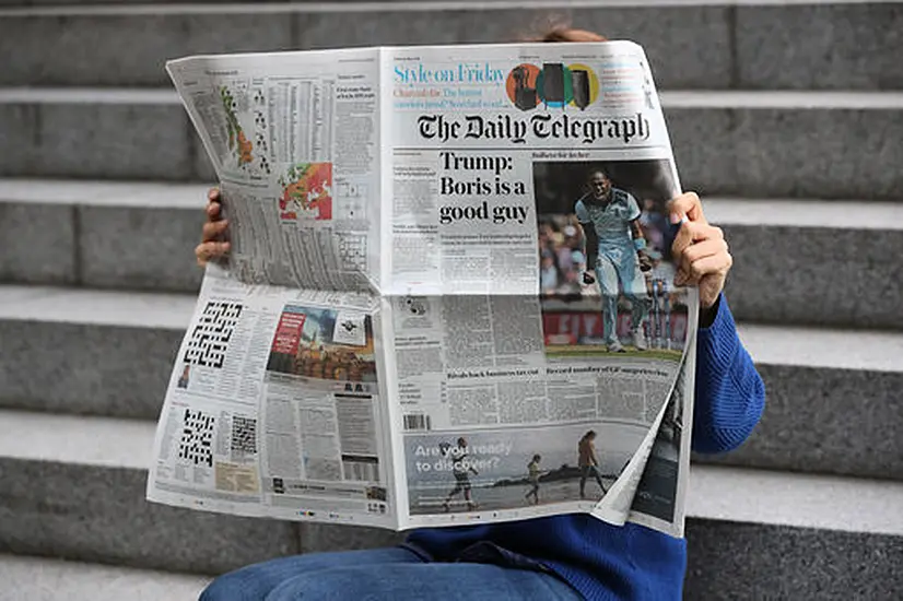 Britain's Telegraph Reports Rise In Subscriptions And Earnings