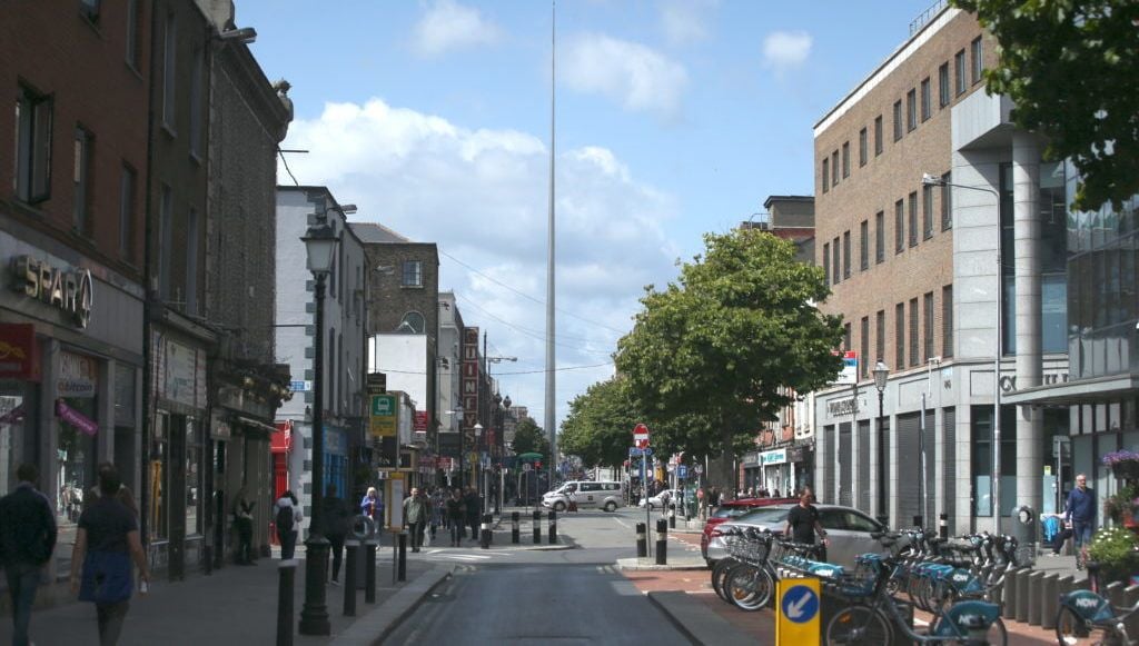 Man rushed to hospital after robbery on Dublin's Talbot Street