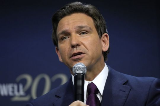 Desantis In Four-Car Crash While Travelling To Campaign Event In Tennessee