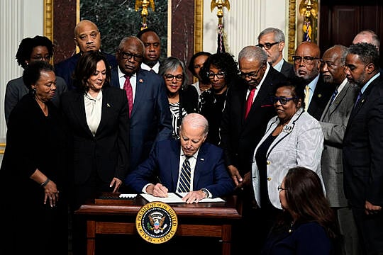 Joe Biden Signs Proclamation For Monument To Lynched Black Teenager Emmett Till