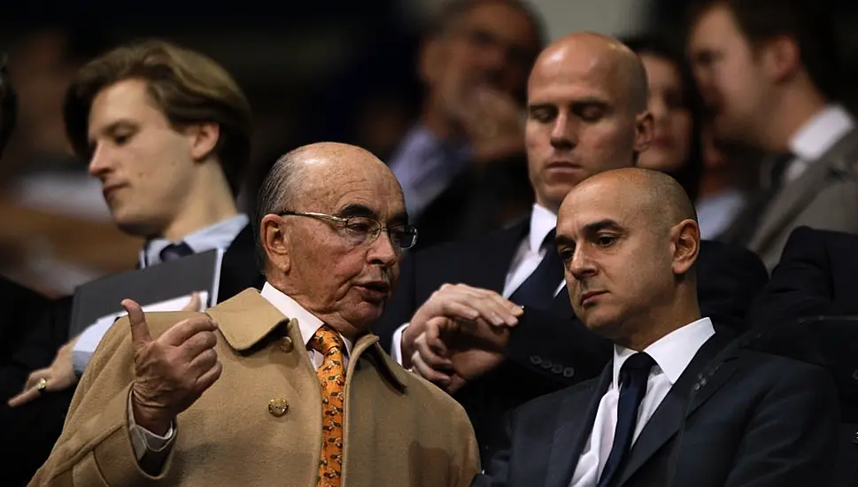 Tottenham Owner Joe Lewis Indicted In The Us For 'Brazen Insider Trading Scheme'