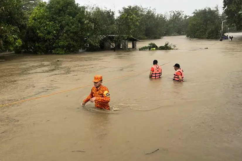 Typhoon Rips Off Roofs, Floods Villages And Displaces Thousands In Philippines