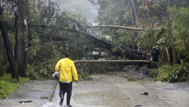 Typhoon Leaves At Least Two Dead And Displaces Thousands In Northern Philippines