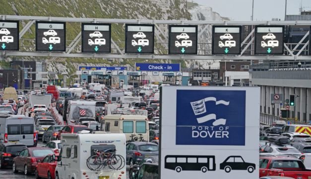 Tens Of Thousands Of Holidaymakers Waiting Hours To Board Ferries