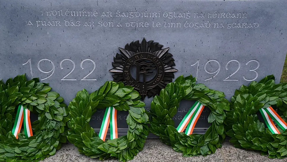 Monument For National Army Soldiers Killed In Civil War Unveiled In Dublin