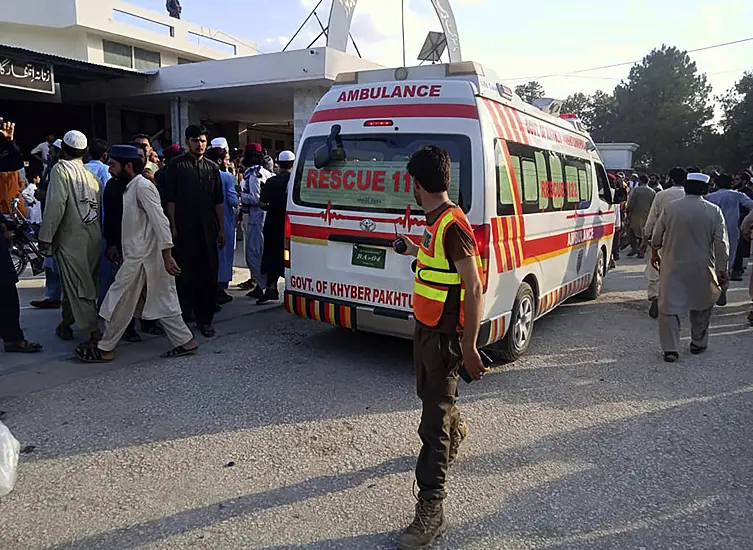 Dozens Killed And More Than 100 Injured By Bomb At Political Rally In Pakistan