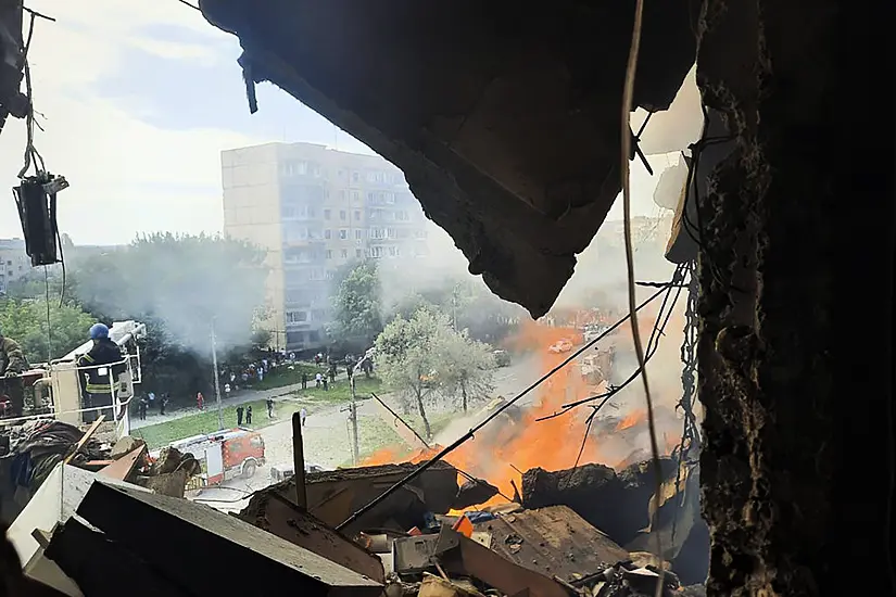 Six People Killed As Russian Missiles Hit Zelensky’s Home Town