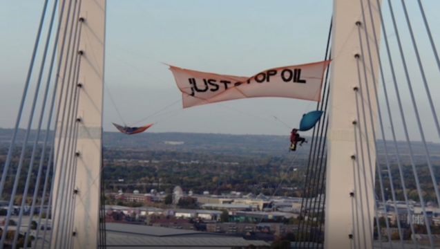 Just Stop Oil Protesters Lose Appeals Against Jail Terms For Scaling Bridge