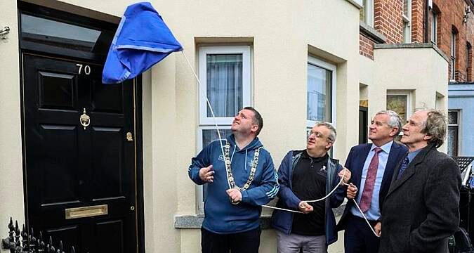 Plaque Unveiled At James Connolly’s Former Home In East Dublin