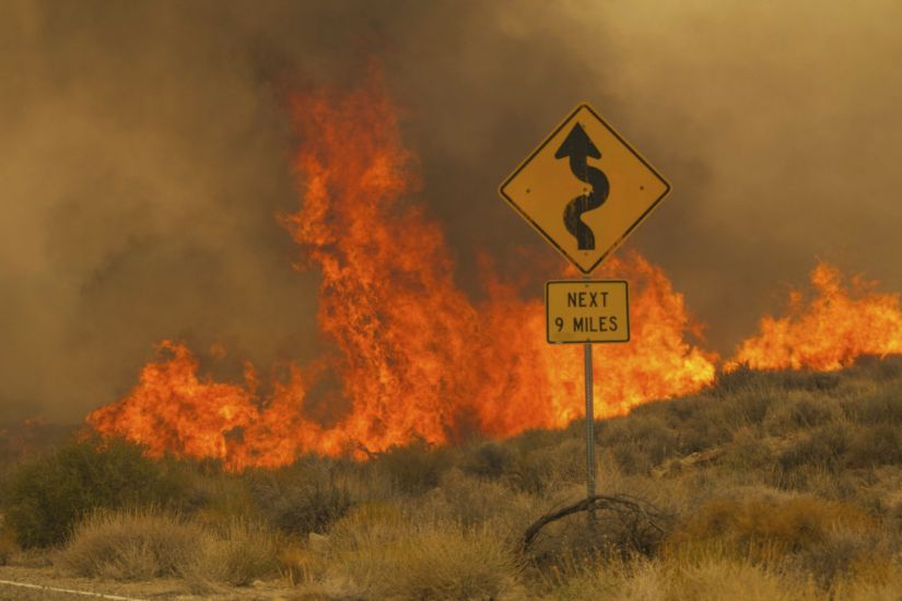 Crews Battle ‘Fire Whirls’ As Part Of California Blaze In Mojave Desert