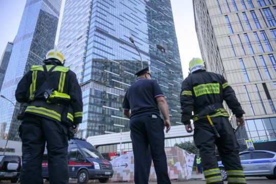 Russia Accuses Ukraine Of Second Drone Attack On Moscow Skyscraper