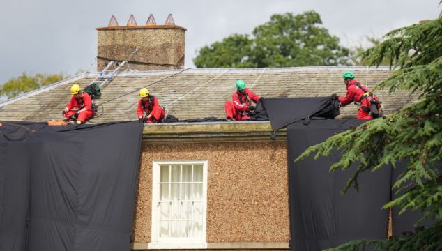 Greenpeace Activists Arrested After Protest Against Oil 'Frenzy' On Sunak's Roof