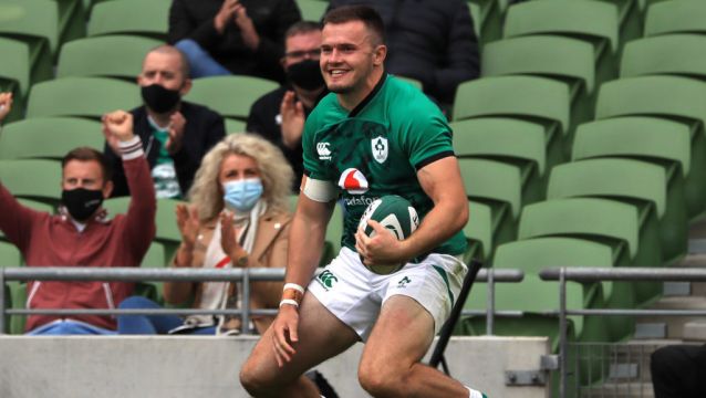 Iain Henderson Backs Ireland Wing Jacob Stockdale To Fight For World Cup Spot
