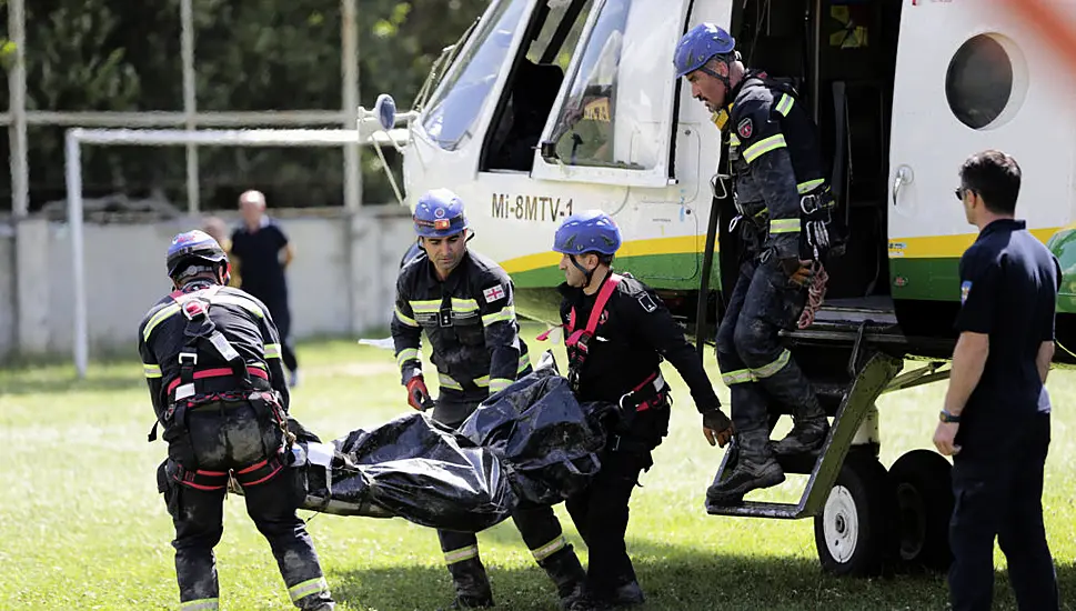 Death Toll Rises After Landslide In Georgia Mountain Resort