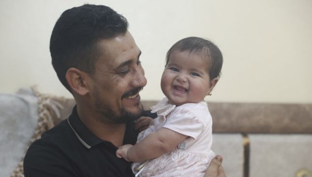 Baby Born Under Rubble Of Syrian Quake A Picture Of Happiness Six Months On