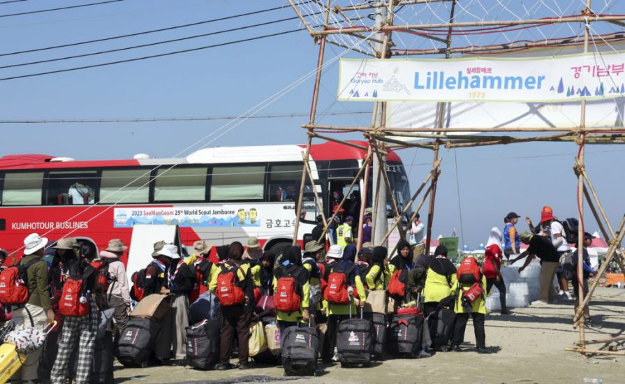 Tens Of Thousands Of Scouts Evacuated As Typhoon Approaches South Korea